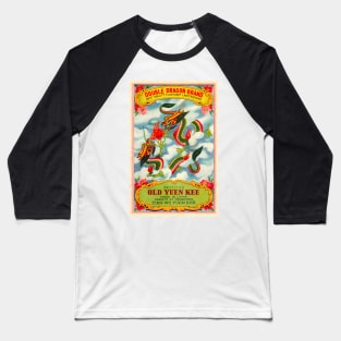 VINTAGE FIRECRACKER DOUBLE DRAGON BRAND MADE IN CHINA Baseball T-Shirt